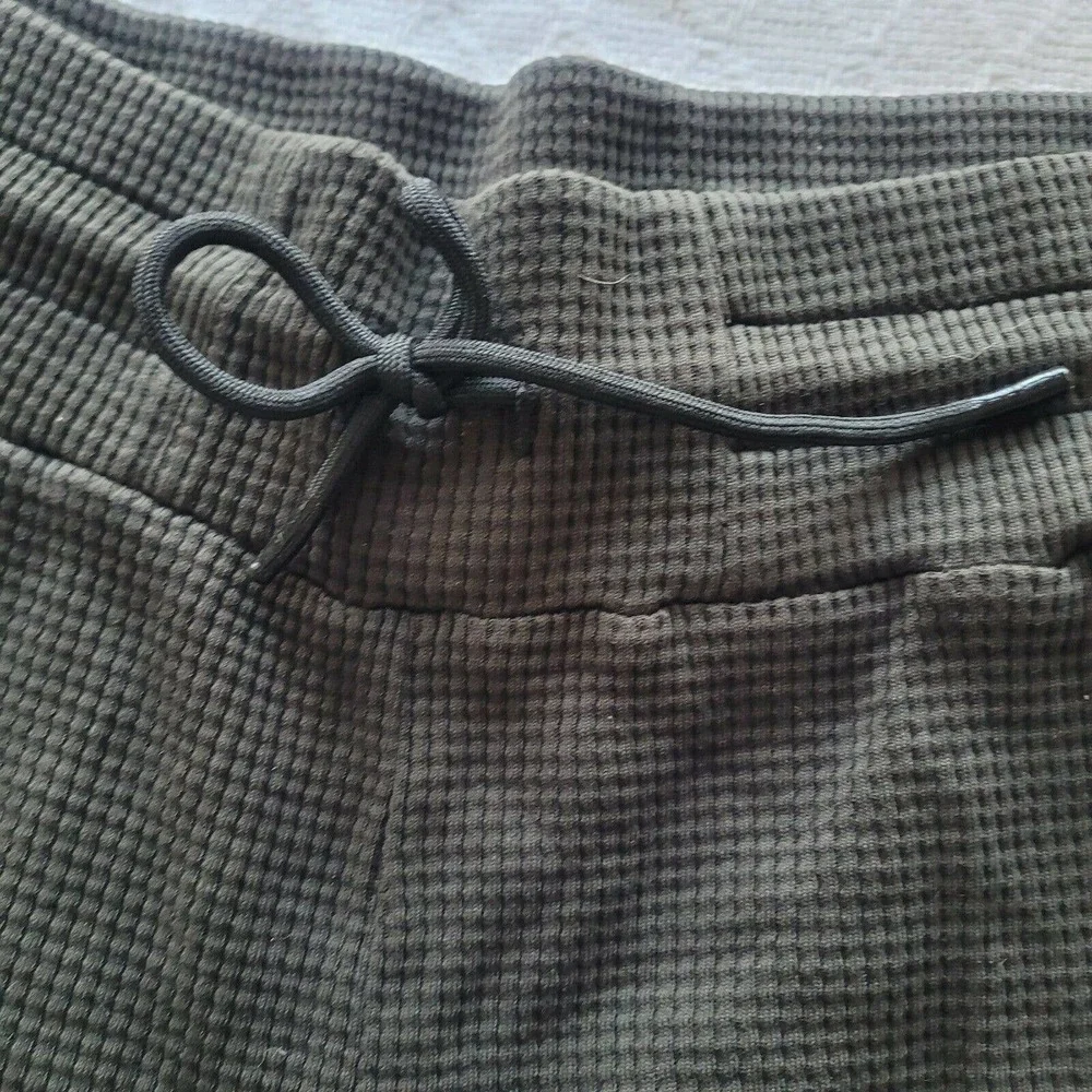 NWT Cotton Citizen men black Tyson Short Size L waffle‎